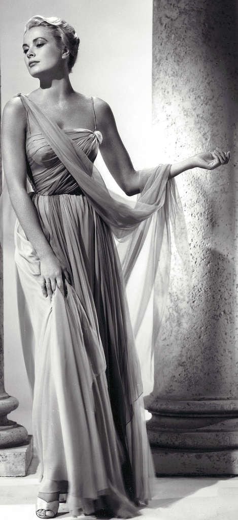 In fashion, Kelly brought Hollywood glamour to typical American look
