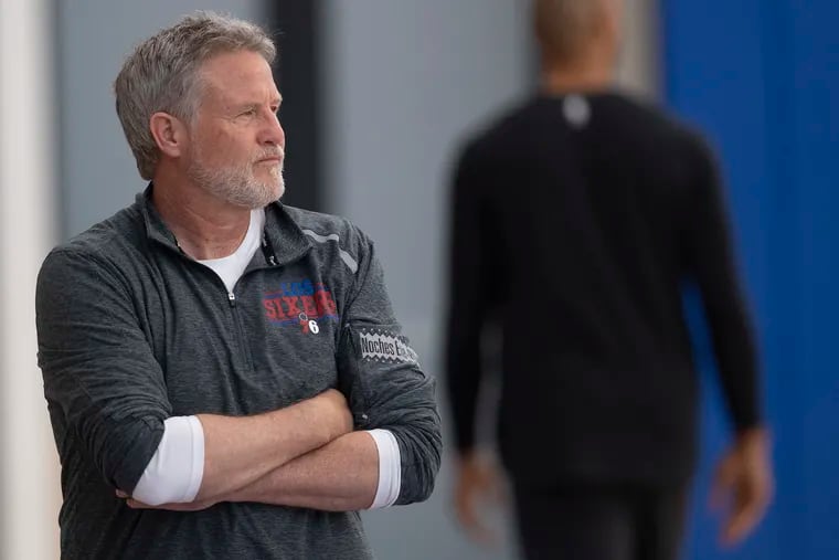 Sixers coach, Brett Brown using days off to rejuvenate his squad.