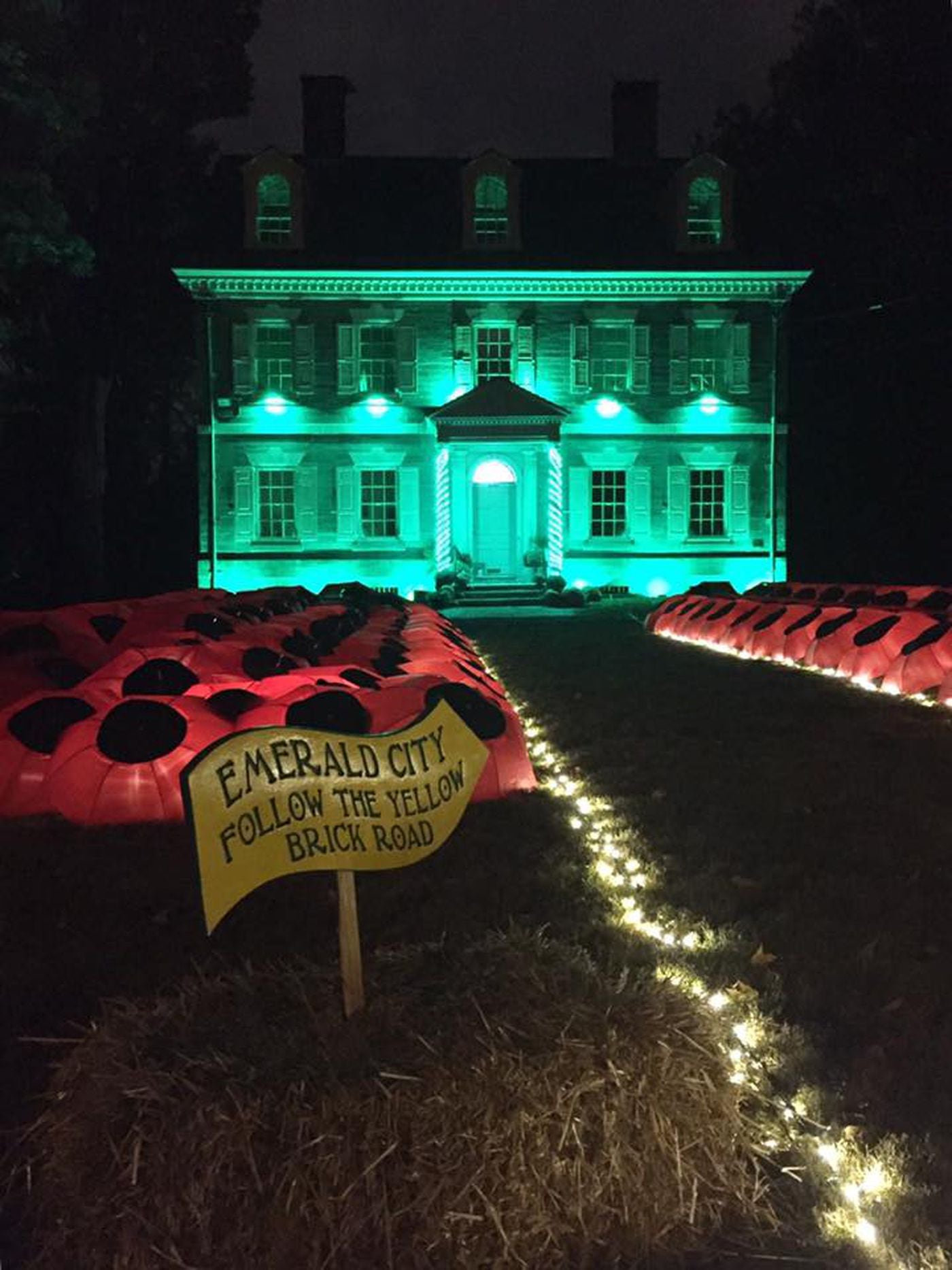 Image result for philadelphia mansions decorated for halloween
