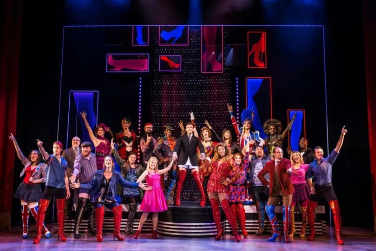 The U.S. National Touring Company of “Kinky Boots,” at the Academy of Music through Sunday.
