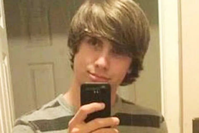 Matt Cruz, 16, of Neshaminy  High was critically injured in the bus crash