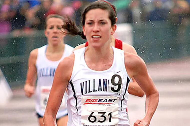 Villanova lost to Tennessee by a half-second in last year's women's 4x1500-meter relay. (File photo)