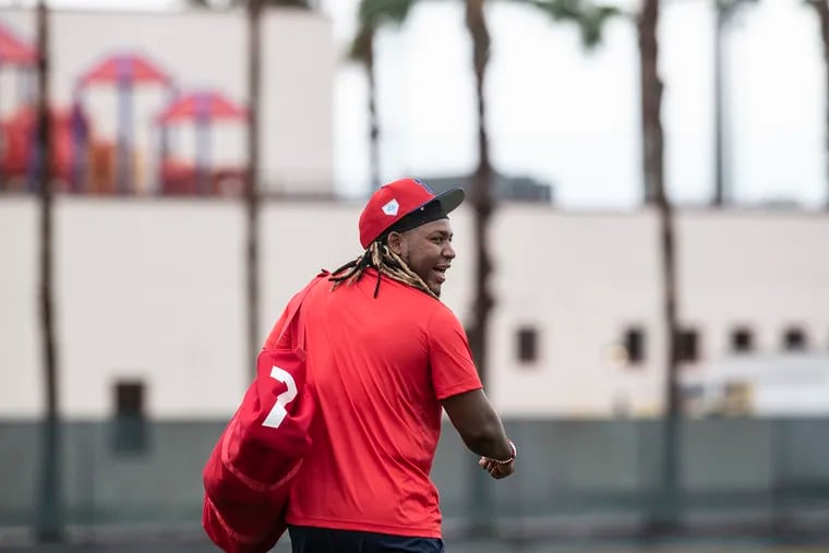 Maikel Franco, who hit a team-leading .270 last year, will compete for the starting third baseman job in the event that Manny Machado doesn't sign with the Phillies.