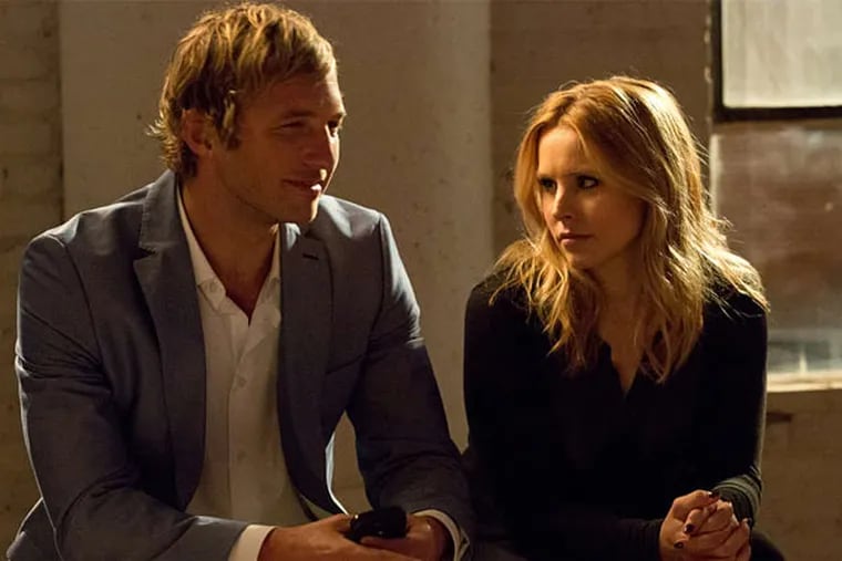 On the case: Ryan Hansen with Kristen Bell as the girl sleuth in &quot;Veronica Mars.&quot;