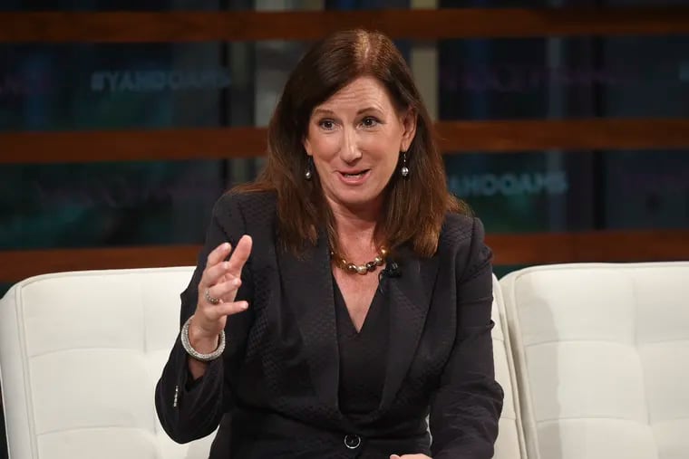 Cathy Engelbert, seen here in 2018 as Deloitte CEO, has a long to-do list when she begins her tenure as WNBA commissioner on July 17.