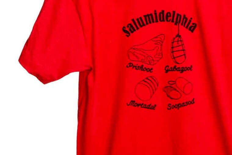 Salumidelphia T-shirt, $20 at Hogislandpress.com.
