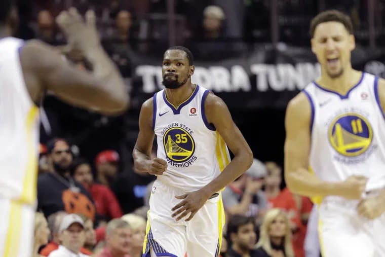 Warriors forward Kevin Durant helped spark a dominant third quarter for the Warriors in Game 7.