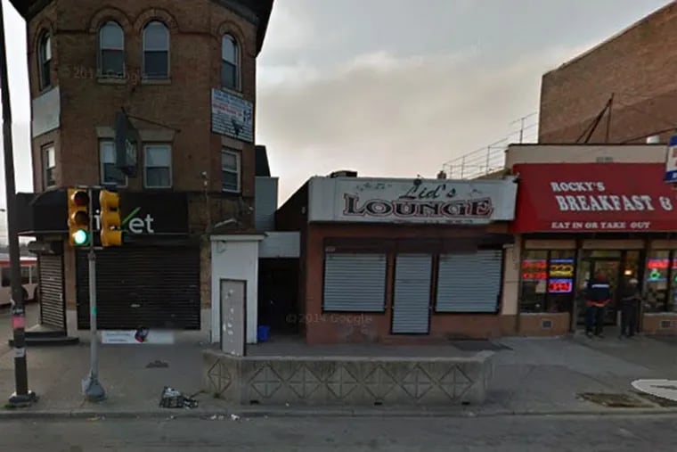 Lid's Lounge, as seen in March 2012. (Courtesy of Google Street View)