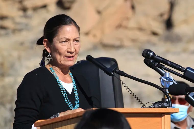 “Our nation faces a profound climate crisis that is impacting every American,″ Interior Secretary Deb Haaland said in a statement.