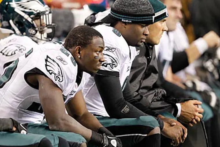 Eagles quarterback Vince Young has thrown eight interceptions in three starts. (Ron Cortes/Staff Photographer)