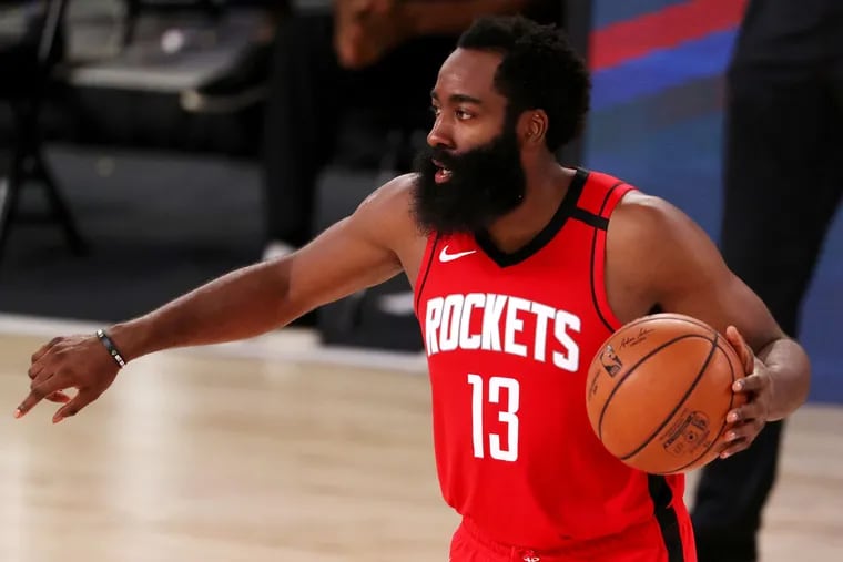 The Nets traded for Houston's James Harden on Wednesday.