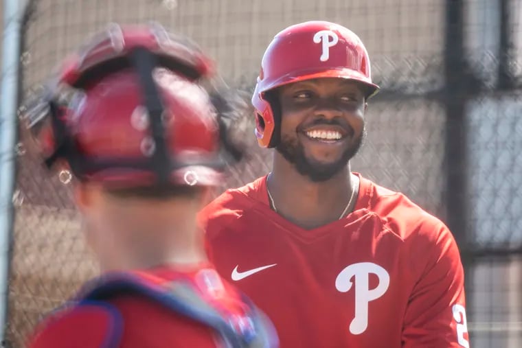 Roman Quinn is bidding for the Phillies' center-field job, but he could also be an asset off the bench.