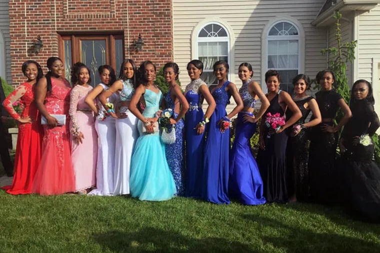 Winslow Township High School's prom committee.