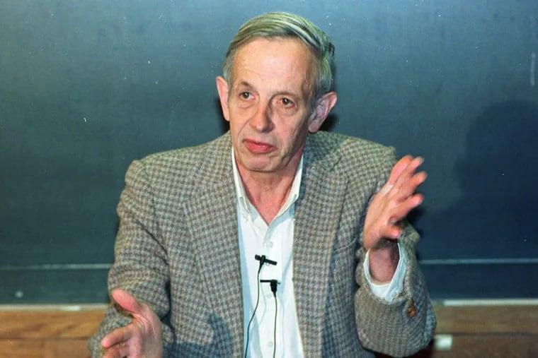 Professor John Nash won the Nobel Prize for economics in 1994. He and his wife, Alicia, died in a car accident Saturday in N.J.