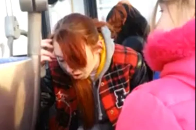 Investigators are looking into this video of a woman repeatedly nodding off on a bus while her daughter tries to help her wake up.