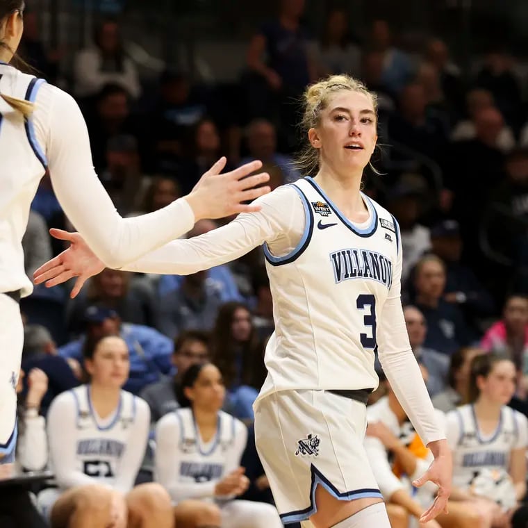 Former Villanova guard Lucy Olsen was named the women's player of the year by the Philadelphia Big 5 on Tuesday. Olsen transferred to Iowa earlier this month.