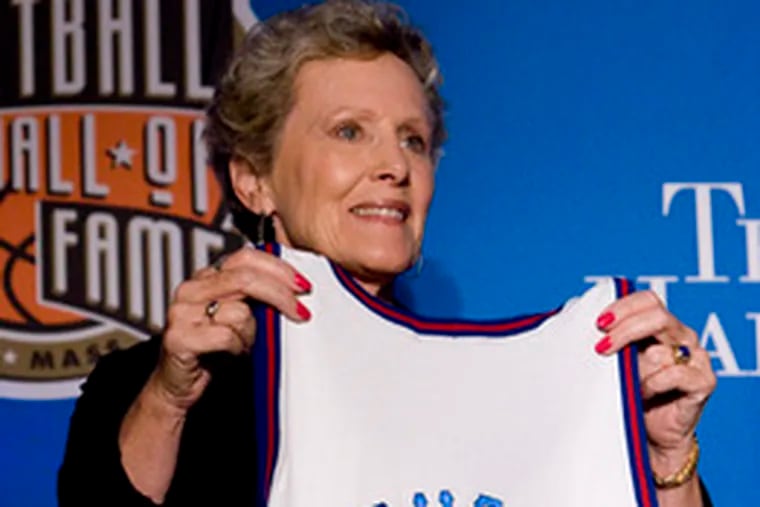 Cathy Rush joins Patrick Ewing, Pat Riley and four others in the 2008 class.
