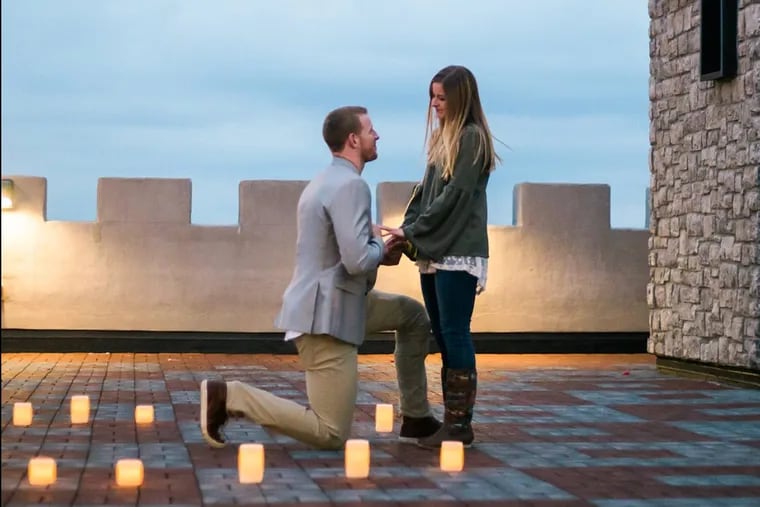 Carson Wentz proposed to girlfriend Madison Oberg last week.