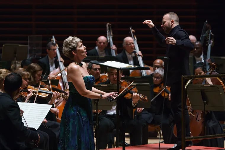 Joyce DiDonato and Yannick Nézet-Séguin, seen here with the Philadelphia Orchestra, appeared together again in Philadelphia Sunday, this time with the maestro's Orchestre Métropolitain de Montréal.