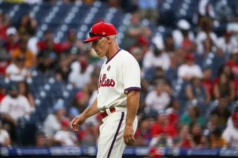 How much blame should Phillies manager Joe Girardi shoulder for the team's struggles?