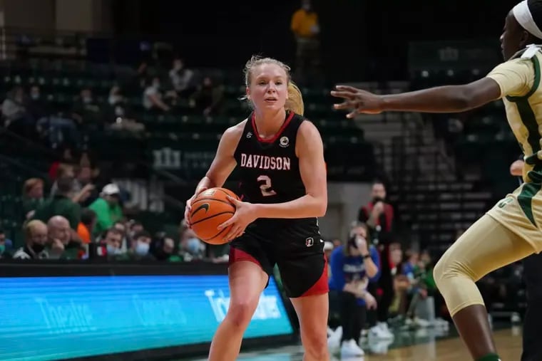 Chloe Welch comes to St. Joseph's after five seasons at Atlantic 10 foe Davidson.
