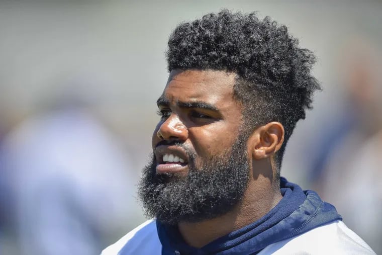 Ezekiel Elliott will be suiting up this Sunday, and from here on out until the legal process is over in his case.