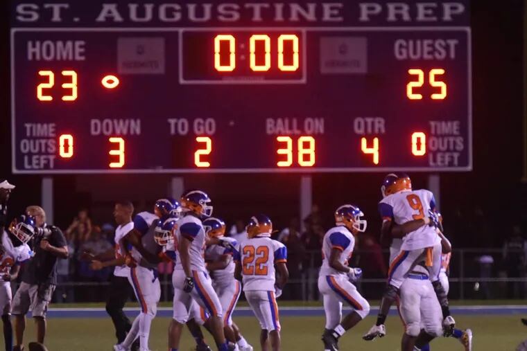 No. 2 Millville is coming off a 25-23 win over No. 8 St. Augustine Prep.