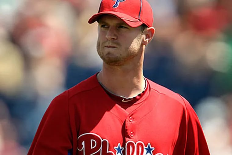 Kyle Kendrick's 2008 World Series ring was stolen from his home. (David Maialetti/Staff Photographer)