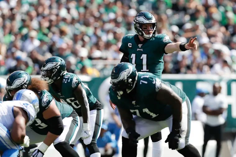 The Eagles will need another elite performance from Carson Wentz (11) to get past the Packers.