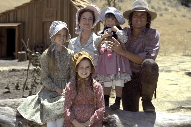 Stills from the television show Little House on the Prairie, which was inspired by Laura Ingalls Wilder's books.