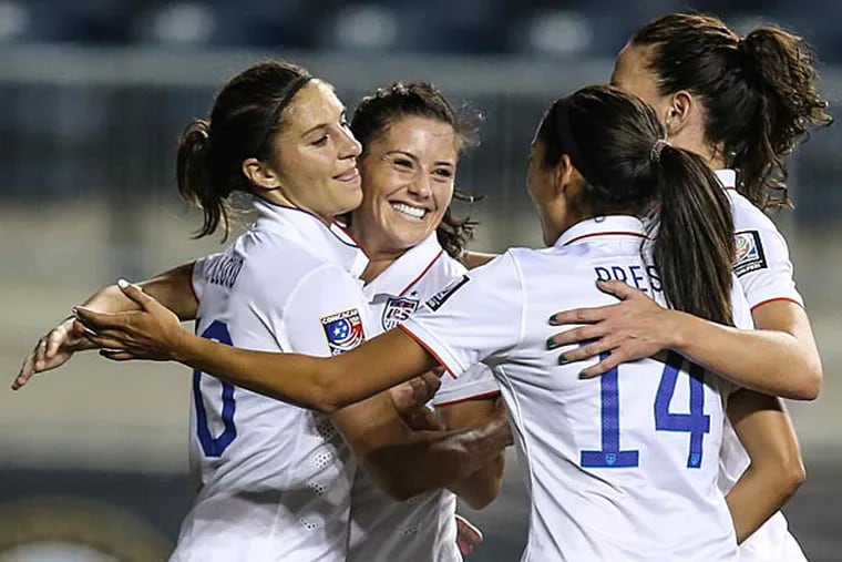 Delran's Carli Lloyd scores two goals in US gold-medal victory