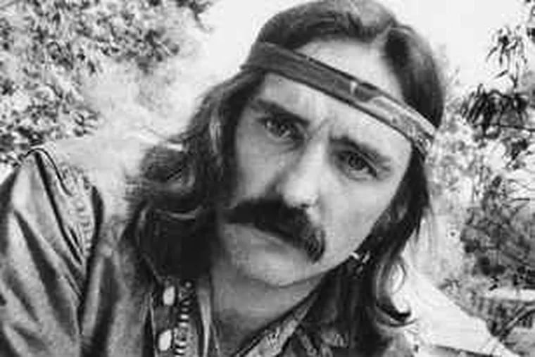 Dennis Hopper in October 1971. He was married five times and has four children. He made his screen debut alongside James Dean in the 1955 movie &quot;Rebel Without a Cause.&quot;