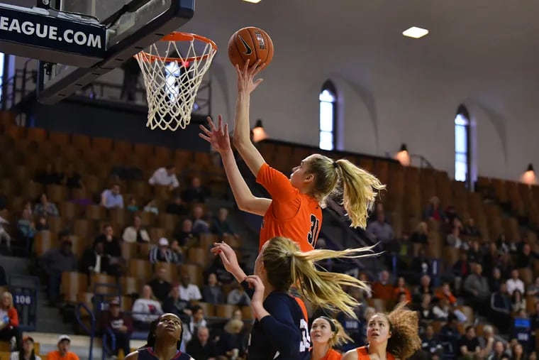 Princeton vs. Penn in the women's basketball championship, Sunday, March 17, 2019, in New Haven, Ct.