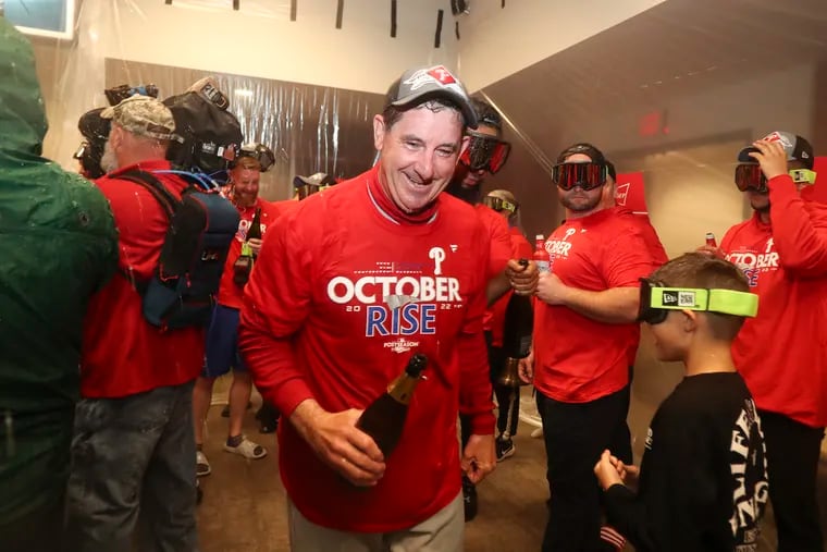 Rob Thomson led a magical run to the World Series in his first season as Phillies manager.