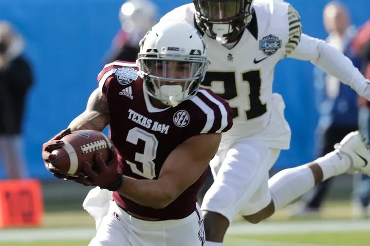 Could the Eagles end up selecting Texas A&amp;M receiver Christian Kirk with their first round pick in the 2018 NFL Draft? ESPN’s Mel Kiper Jr. thinks so.
