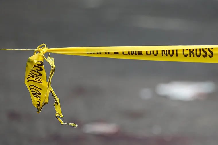 File photo of police tape.