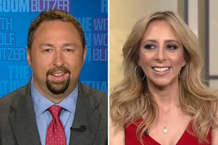 Former Trump staffers Jason Miller and A.J. Delgado have a new 1-month-old named William. Miller is married to another woman and has two kids.