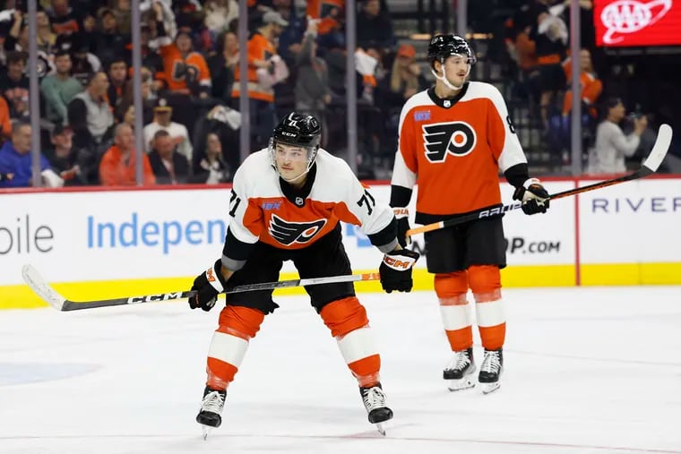 The Flyers are hoping young goal scorers like Tyson Foerster and Joel Farabee can kick-start the team's struggling power play.
