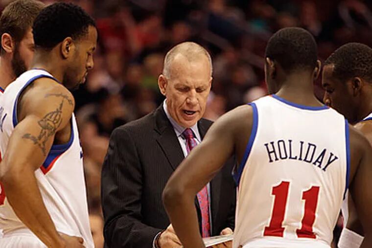 "We've got, I think, the biggest week of our season coming up," 76ers coach Doug Collins said. (David Maialetti/Staff file photo)