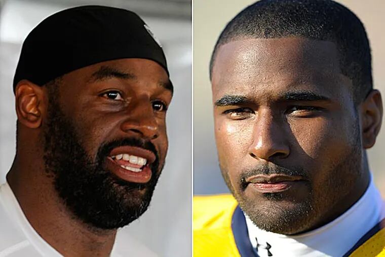Donovan McNabb advised E.J. Manuel on the challenges that await in the coming months and years. (AP file photos)