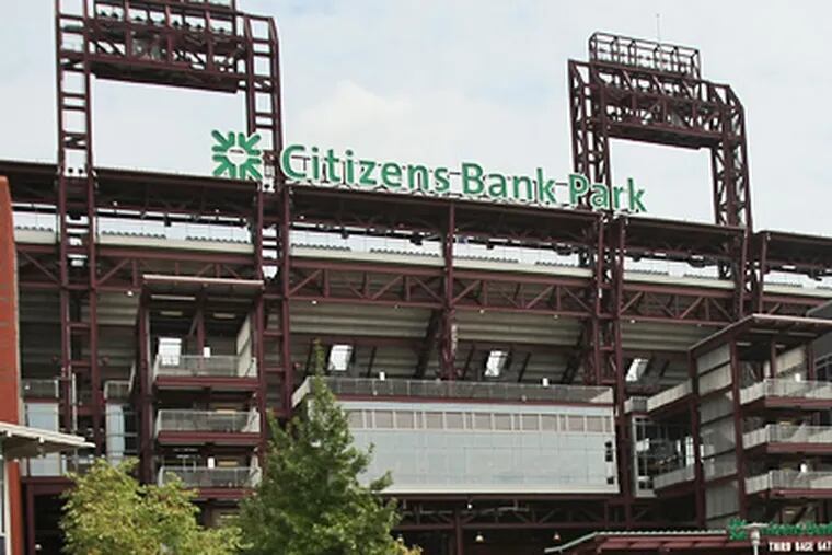 A man was beaten to death in a parking lot outside Citizens Bank Park on Saturday night. (Staff File Photo)