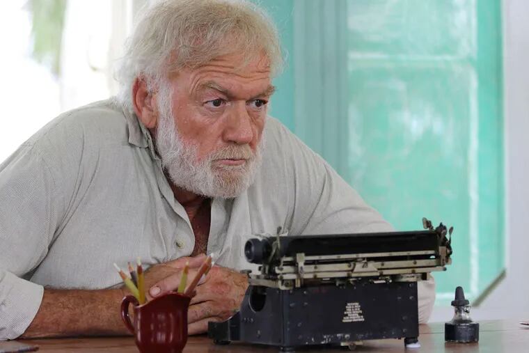 Adrian Sparks, who plays the American novelist, may look like Hemingway, but the actor isn't given much to do.