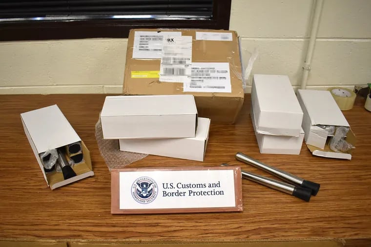 U.S. Customs and Border Protection officers in Philadelphia seized the club drug ketamine, concealed inside 36 stainless steel cocktail tubes that arrived in an express delivery parcel from Italy, destined to an address in Worcester, Mass.