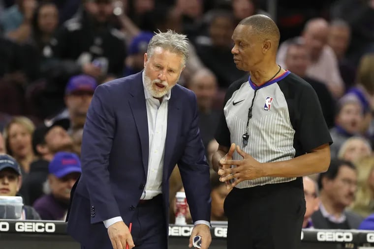“I’m not looking forward to any sort of, like, preemptive misery,” 76ers coach Brett Brown says.