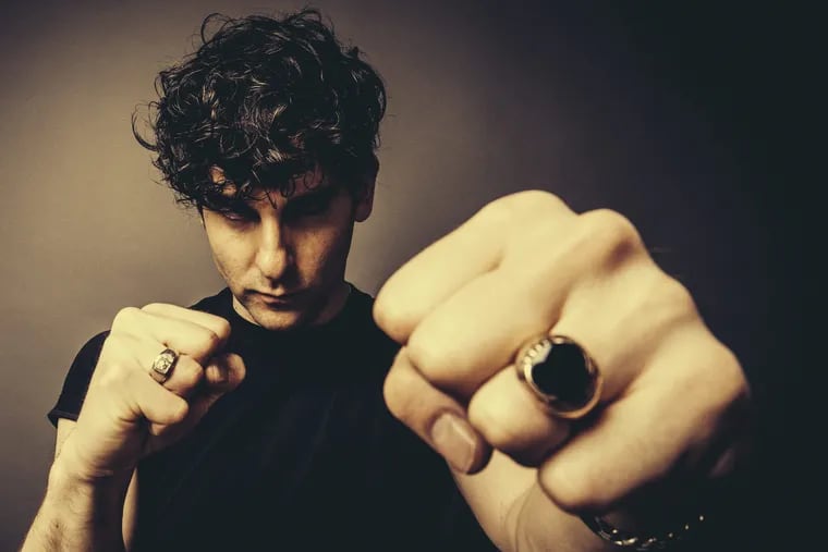 Adam Weiner of Low Cut Connie. The band headlines the Philly Music Festival on Friday at the World Cafe Live.