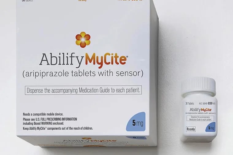Abilify MyCite,  the first U.S. drug with a sensor to track patients taking their medication, was approved by the Food and Drug Administration.