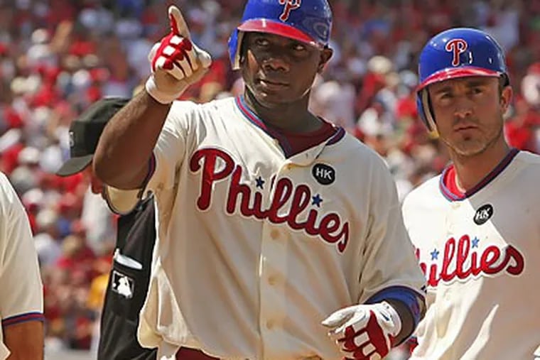Ryan Howard has helped the Phillies make inroads among the region's African American sports fans. (Ron Cortes/Staff file photo)