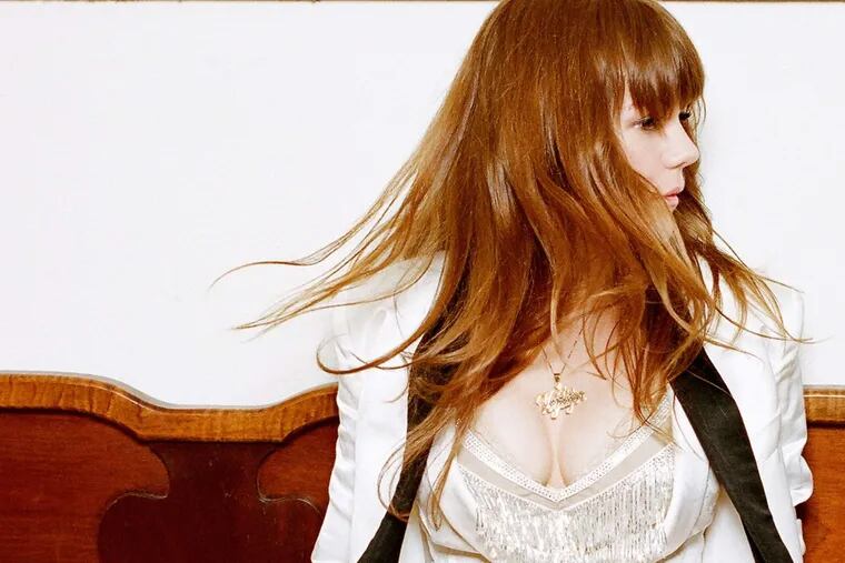 Jenny Lewis appears with the Watson Twins and Waxahatchee on Tuesday at Union Transfer.