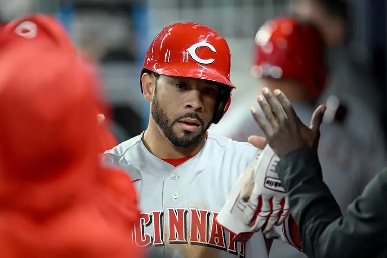 Tommy Pham of the Cincinnati Reds was in the middle of a fantasy football dispute with the Giants' Joc Pederson.