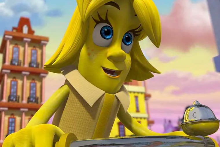 "Yellow” as voiced by Christina Ricci in "The Hero of Color City", a Magnolia Pictures release.
